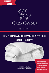 Caprice 690+ Loft European Down Duvet 400 TC
