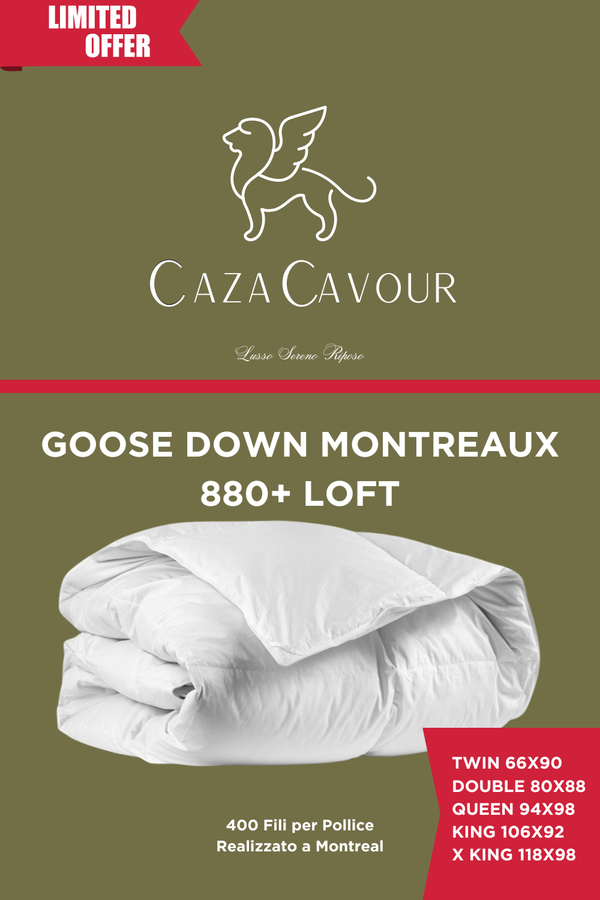 Montreaux 880+ LOFT Goose Down 400TC Duvet