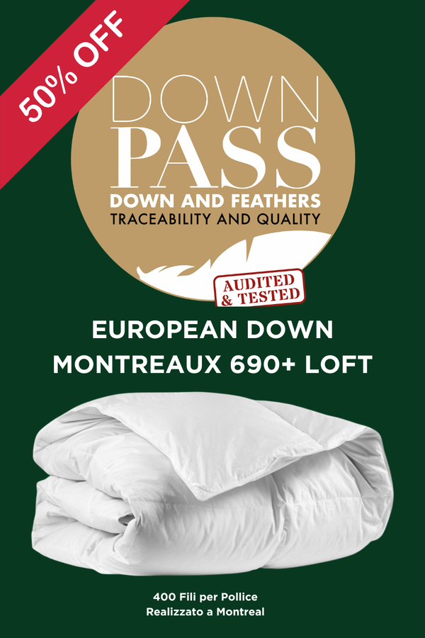 Montreaux 690+ Loft European Down 400TC Duvet