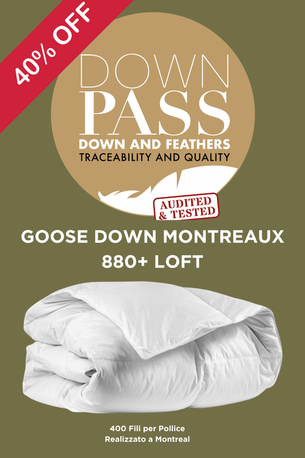 Montreaux 880+ LOFT Goose Down 400TC Duvet