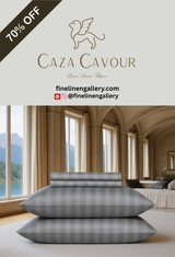 Caza Cavour Bamboo Stripe Sheet Set - Palais Royal Linen Gallery