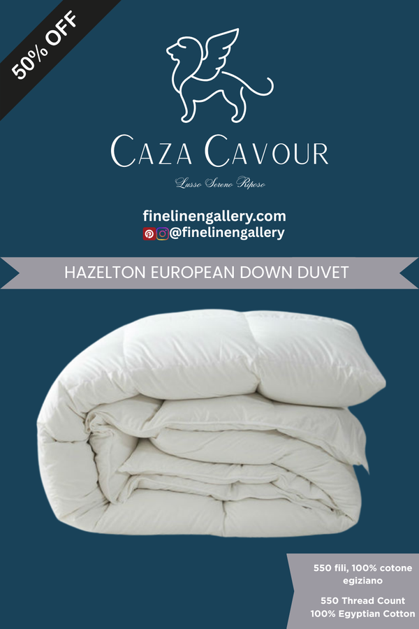 Hazelton Hotel European Down Duvet
