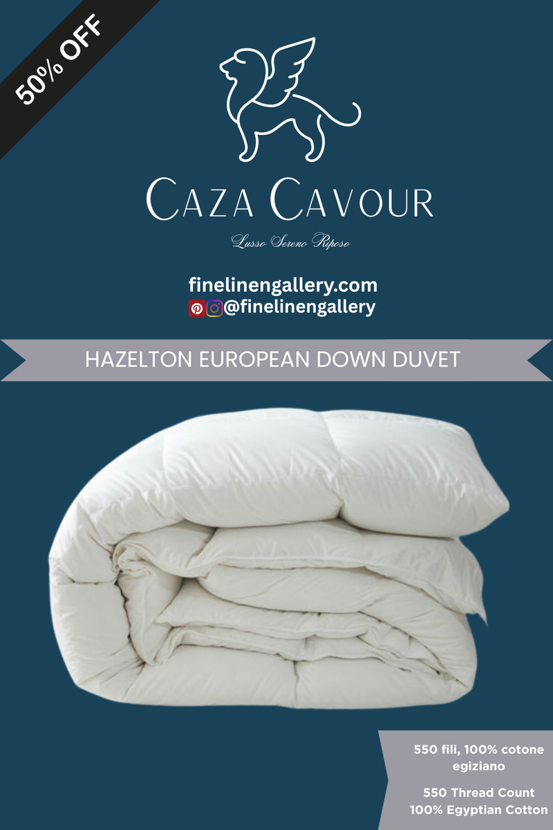 Hazelton Hotel European Down Duvet