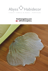 Lotus Bath Rug - Palais Royal Linen Gallery