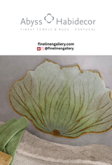 Lotus Bath Rug - Palais Royal Linen Gallery