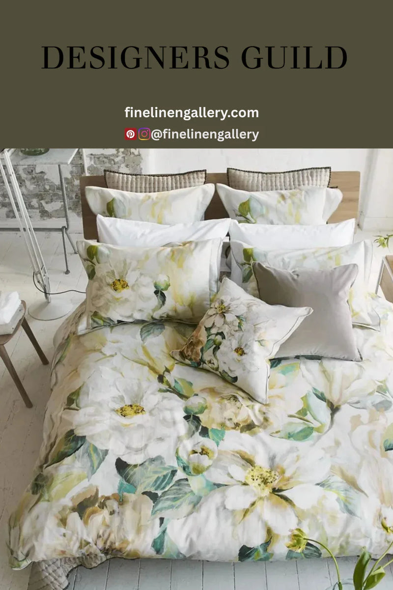 JARDIN BOTANIQUE BIRCH DUVET - Palais Royal Linen Gallery