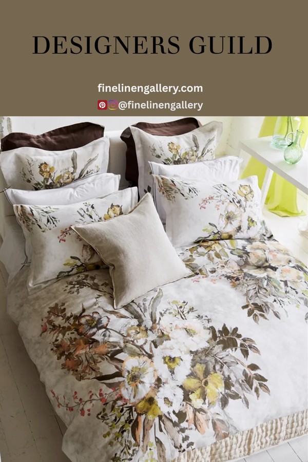 Margaretta Sepia Duvet Cover