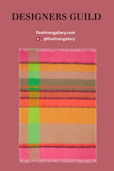 Mikome Fuchsia Mohair Throw