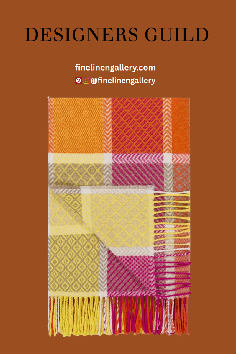 Golbourne Zinnia Throw