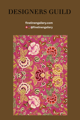 Rose De Damas Cerise Throw