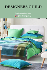 Bampton Emerald Woven Throw