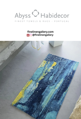 Nereo Bath Rug - Palais Royal Linen Gallery