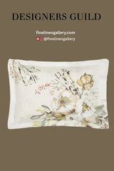 Margaretta Sepia Sham - Palais Royal Linen Gallery