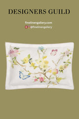 FIORE D'ACQUA PEONY SHAM - Palais Royal Linen Gallery