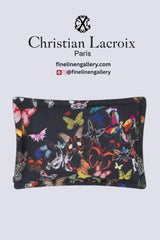 Butterfly Parade Opalin Sham - Palais Royal Linen Gallery
