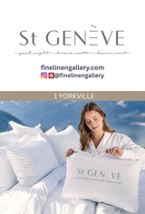 Embassy Goose Down Pillow - Palais Royal Linen Gallery