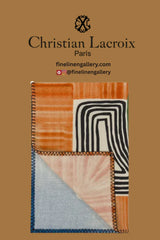 En Allant Aux Baux Cypres Merino Wool Throw - Palais Royal Linen Gallery