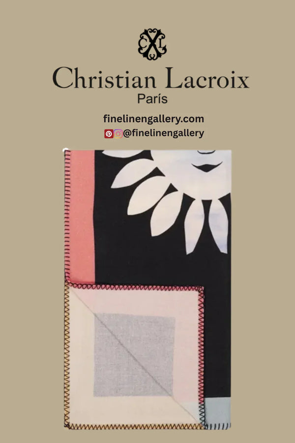 Hello Sunshine Jais Throw - Palais Royal Linen Gallery