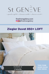 Ziegler Duvet 850+ Loft - Palais Royal Linen Gallery